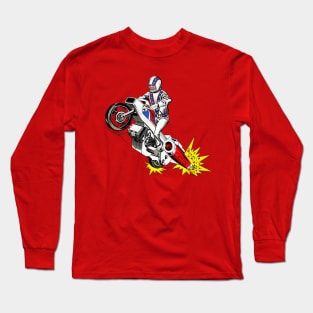 Evel Knievel Jet Cycle Long Sleeve T-Shirt